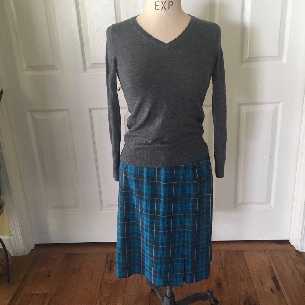 Vintage Jantzen plaid skirt